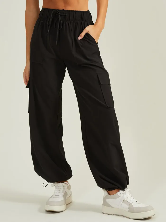 Women Altar039d State Activewear On The Run Cargo Pants Black