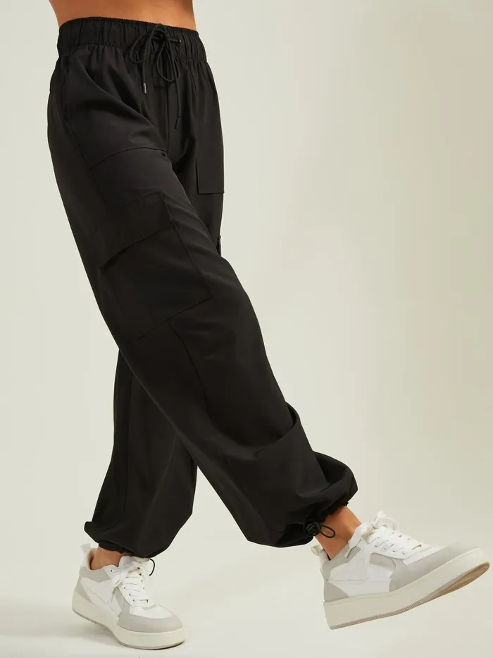 Women Altar039d State Activewear On The Run Cargo Pants Black