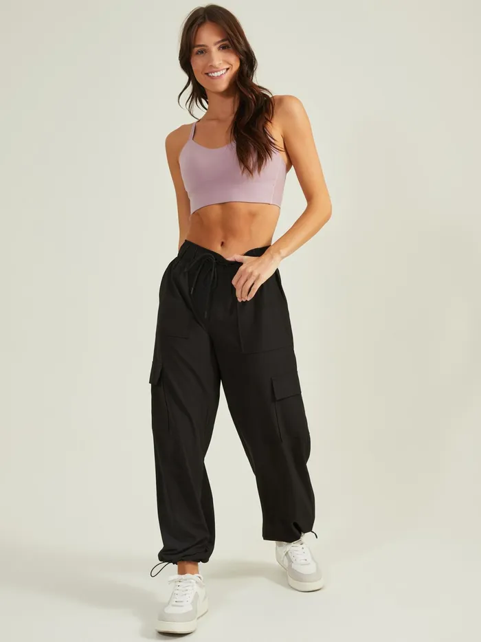 Women Altar039d State Activewear On The Run Cargo Pants Black