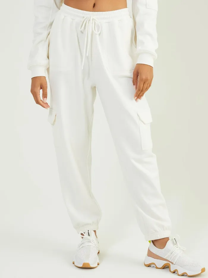Women Altar039d State Activewear Rush Hour Cargo Sweatpants Antiquewhite