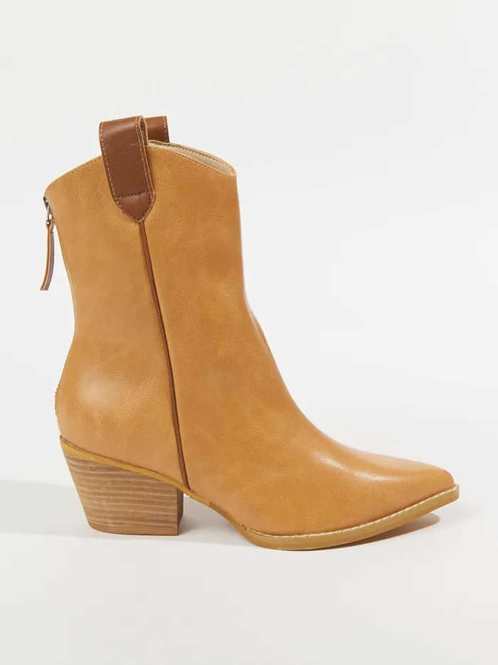 Women Altar039d State Boots Booties Brooklyn Western Booties Tan