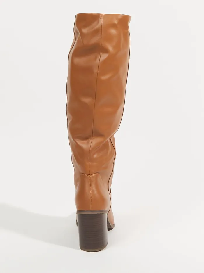 Women Altar039d State Boots Booties Cora Tall Leather Boots Cognac