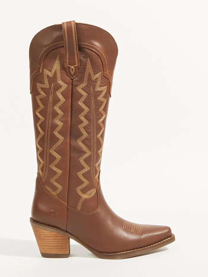 Women Altar039d State Boots Booties High Cotton Boots By Dingo Brown