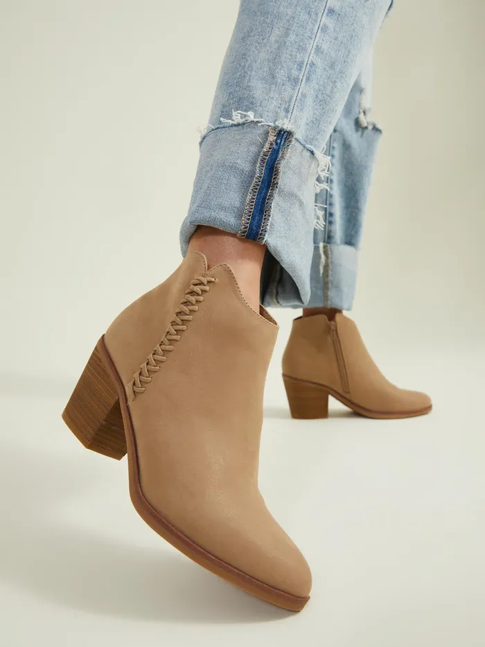 Women Altar039d State Boots Booties Lasso Stitched Ankle Booties Stone