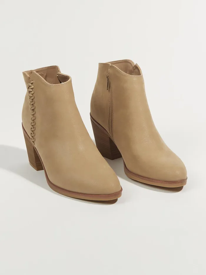 Women Altar039d State Boots Booties Lasso Stitched Ankle Booties Stone