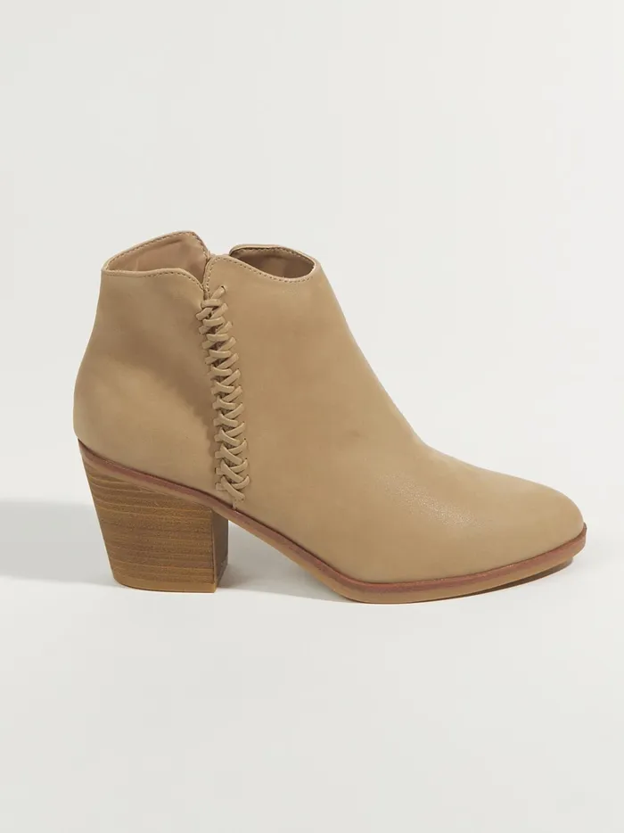 Women Altar039d State Boots Booties Lasso Stitched Ankle Booties Stone
