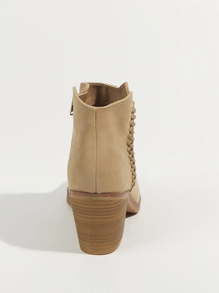 Women Altar039d State Boots Booties Lasso Stitched Ankle Booties Stone