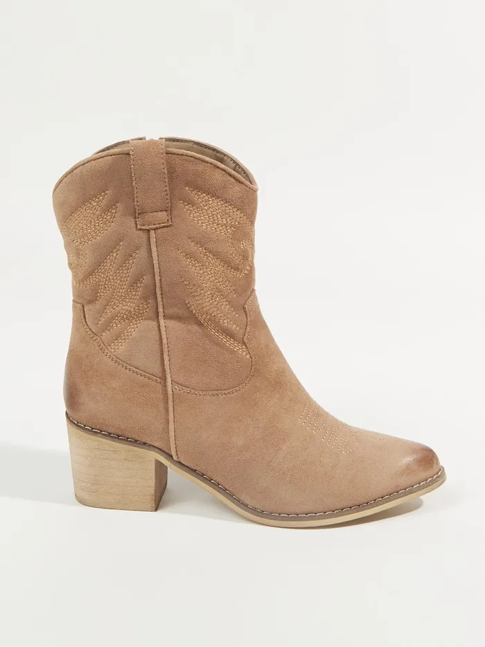 Women Altar039d State Boots Booties Remy Mini Western Boots Taupe