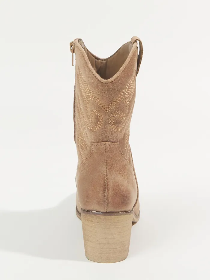 Women Altar039d State Boots Booties Remy Mini Western Boots Taupe