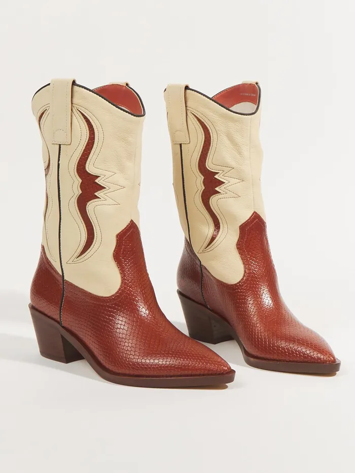 Women Altar039d State Boots Booties Suzzy Western Boots By Dolce Vita Brown