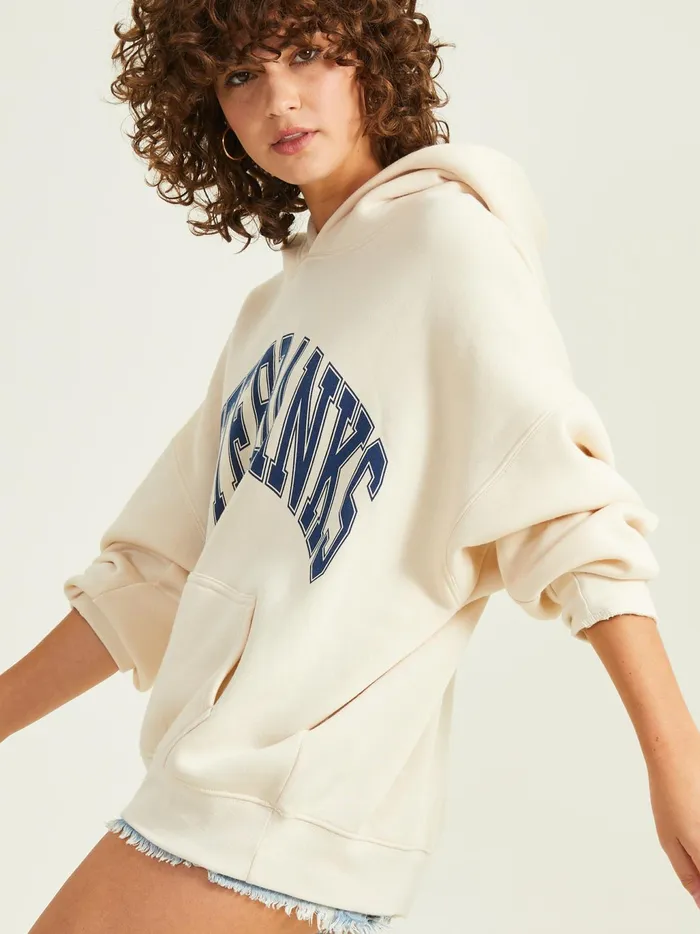 Women Altar039d State Graphics Outer Banks Oversized Hoodie Birch