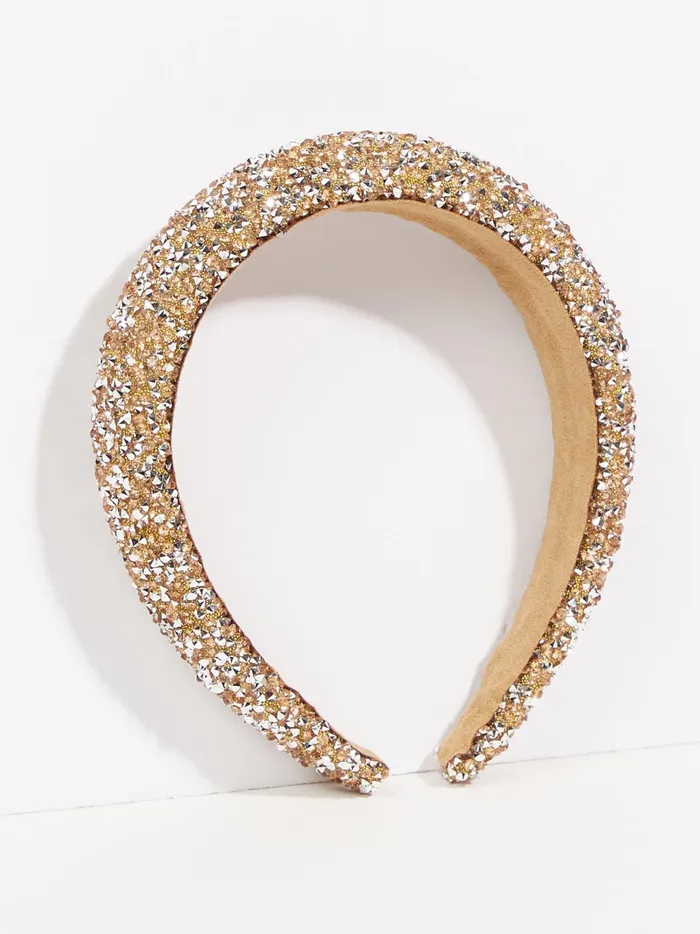 Women Altar039d State Hair Accessories Diamond Rock Chunky Headband Rosegold