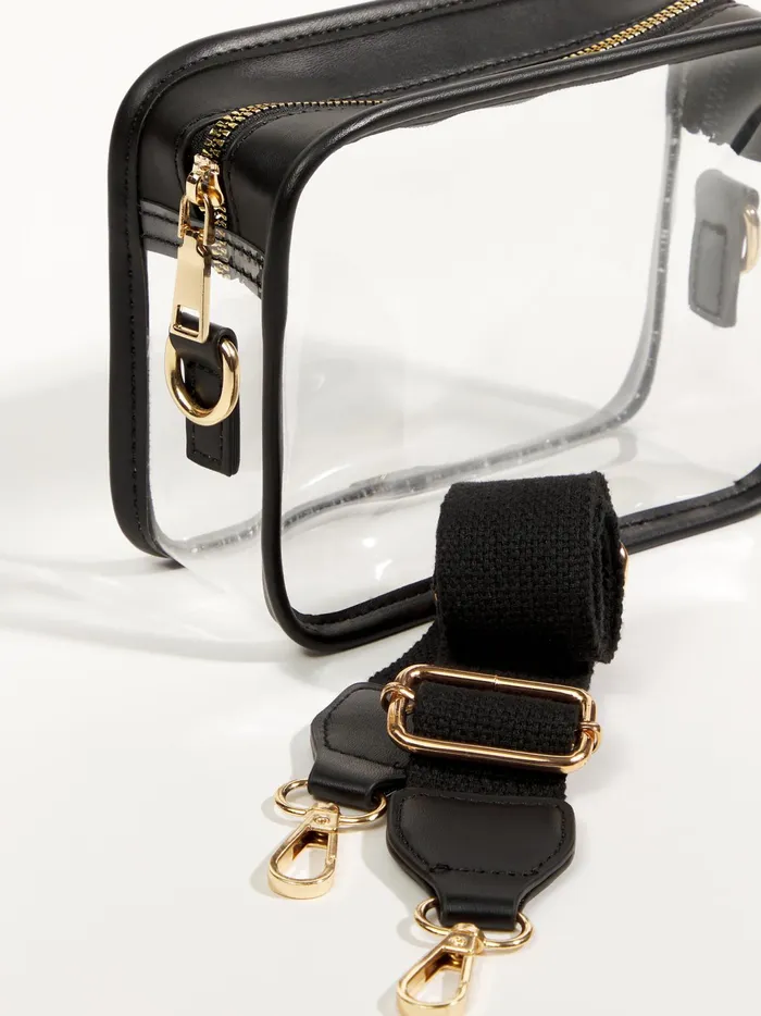 Women Altar039d State Handbags Clear Crossbody Camera Bag Black