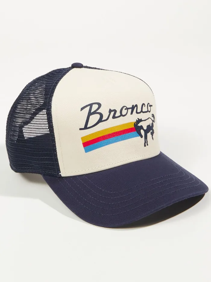Women Altar039d State Hats Bronco Trucker Hat Navyivory