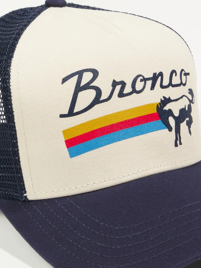 Women Altar039d State Hats Bronco Trucker Hat Navyivory