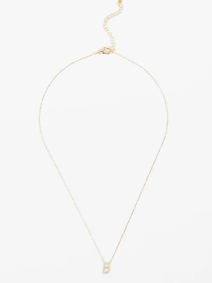 Women Altar039d State Jewelry Dainty Monogram Necklace 8211 B Gold
