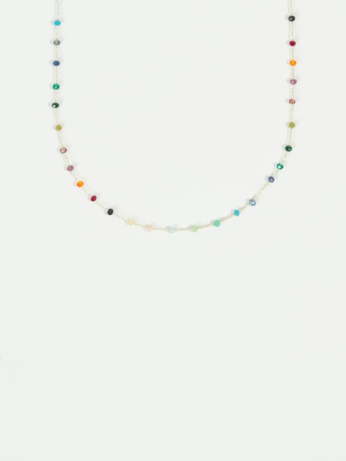 Women Altar039d State Jewelry MultiColor Glass Bead Necklace Jewelmulti