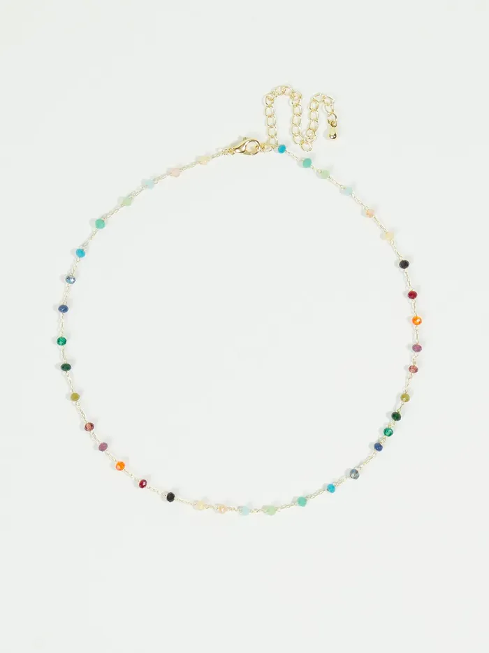 Women Altar039d State Jewelry MultiColor Glass Bead Necklace Jewelmulti