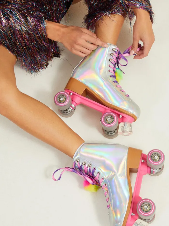 Women Altar039d State Roller Skates Kaleidoscope Retro Skates Iridescent