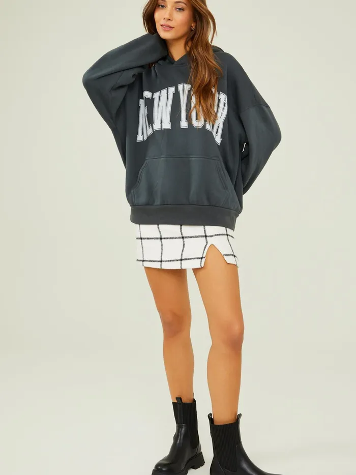 Women Altar039d State Skirts Skorts Jade Plaid Mini Skirt White