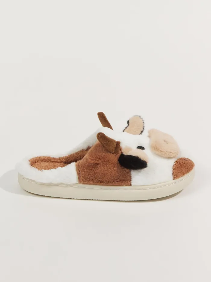 Women Altar039d State Slippers Cow Slippers Browncow