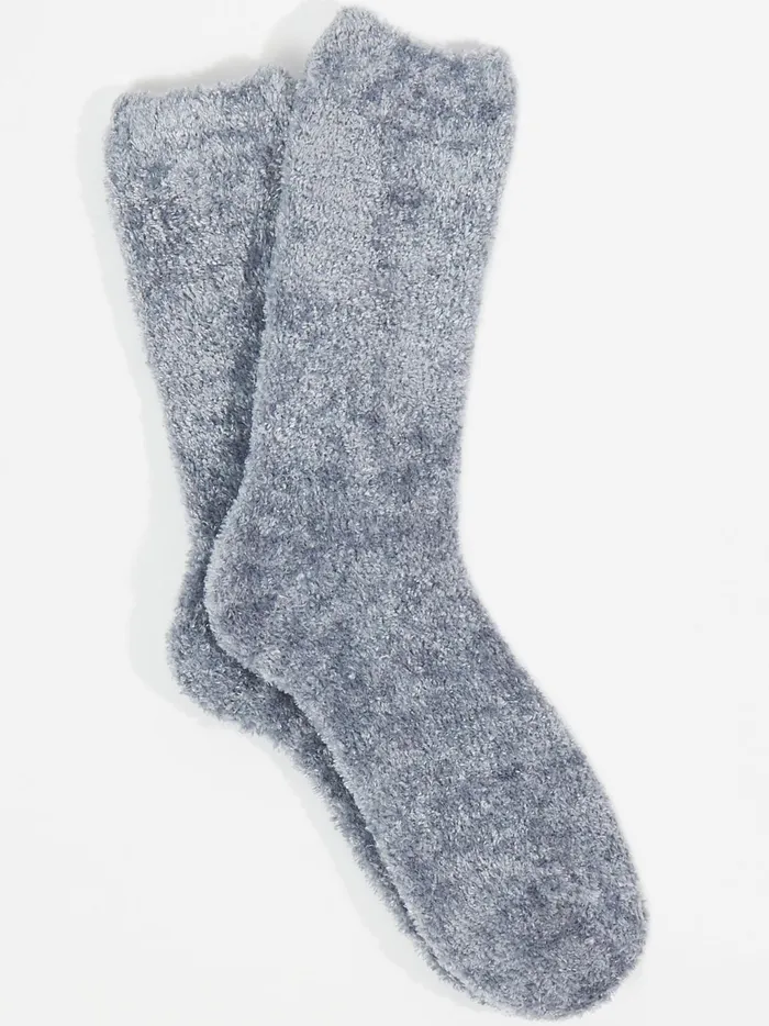 Women Altar039d State Socks Chenille Cozy Socks Grey