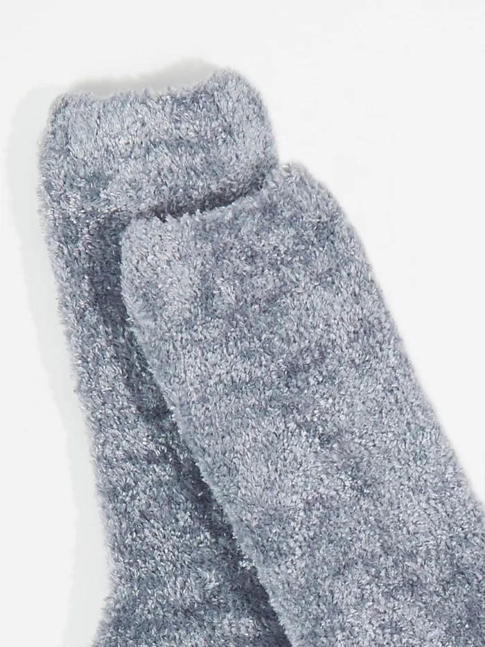 Women Altar039d State Socks Chenille Cozy Socks Grey