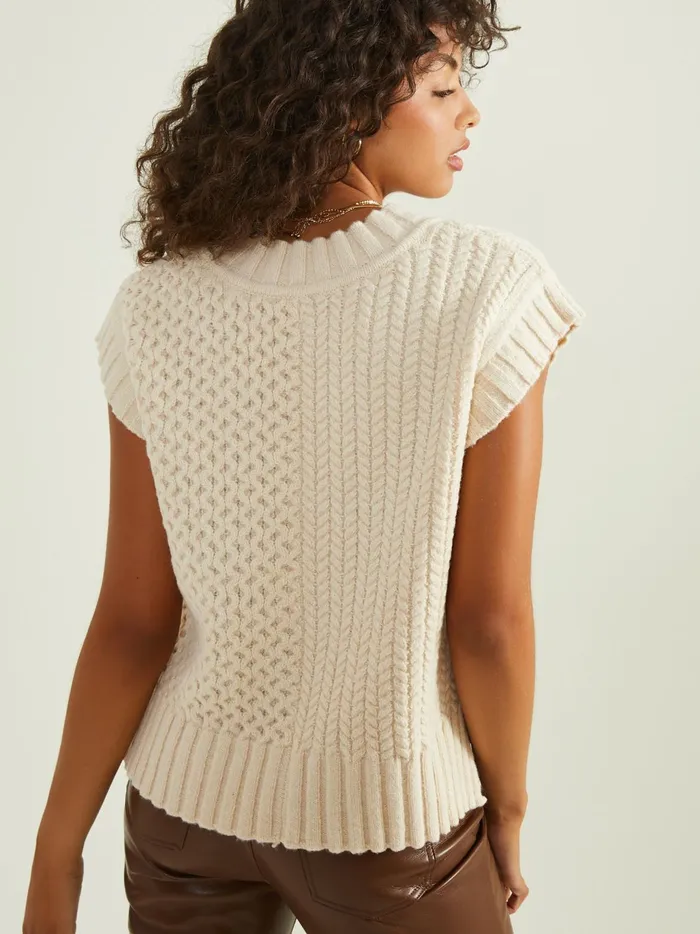 Women Altar039d State Sweaters Daphne Oversized Sweater Vest Tofu