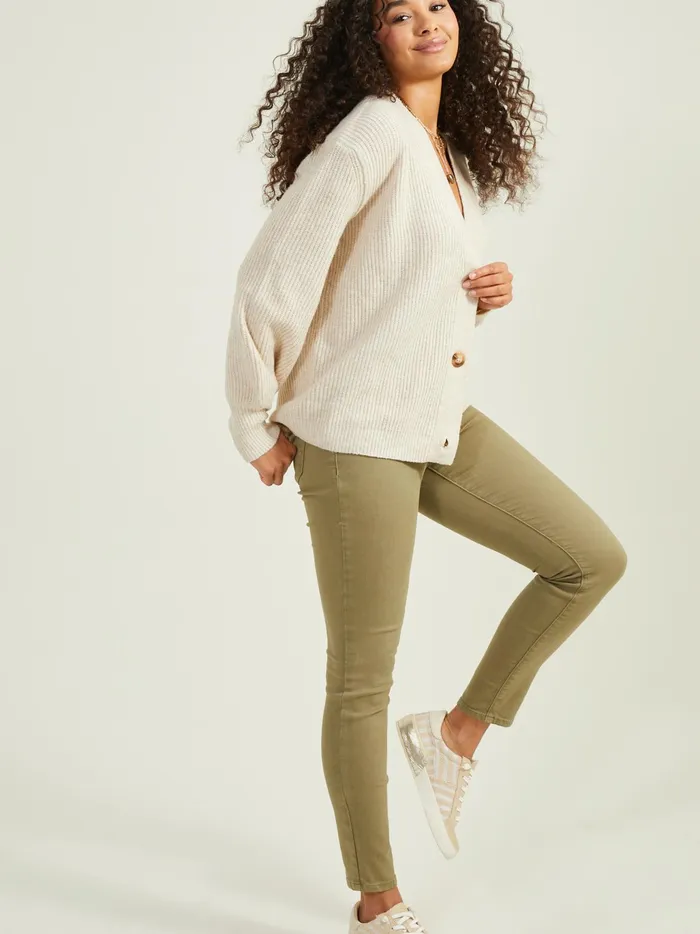 Women Altar039d State Sweaters Ember Oversized Cardigan Heatheroatmeal