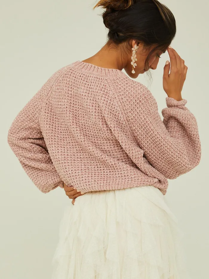 Women Altar039d State Sweaters Robyn Chenille Sweater Adoberose