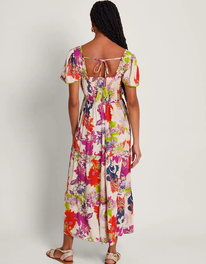 Women Arissa Print Dress Ivory Monsoon Dresses