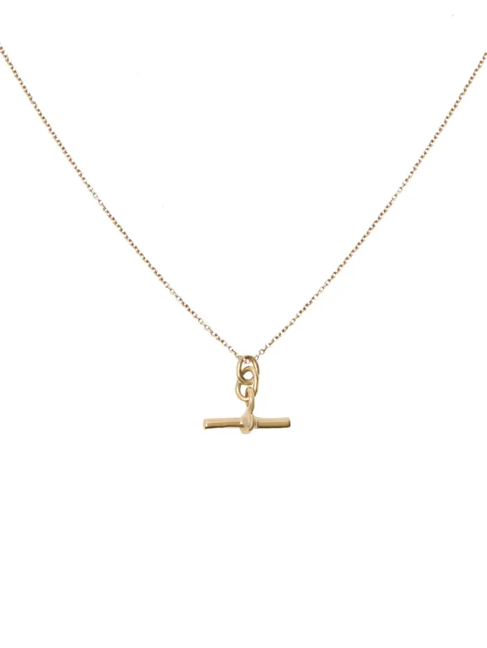 Women Artefact 8211 Fob Pendant In Solid Gold The UNDONE Necklaces