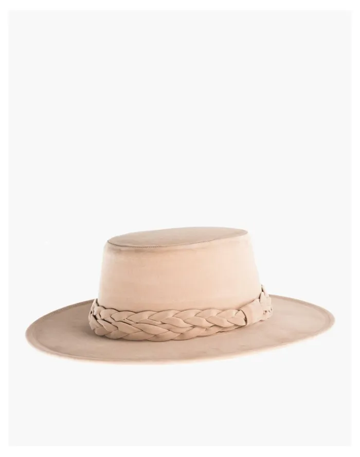 Women ASN Naked Boater Hat Nude Madewell Hats Women ASN Naked Boater Hat Nude Madewell Hats