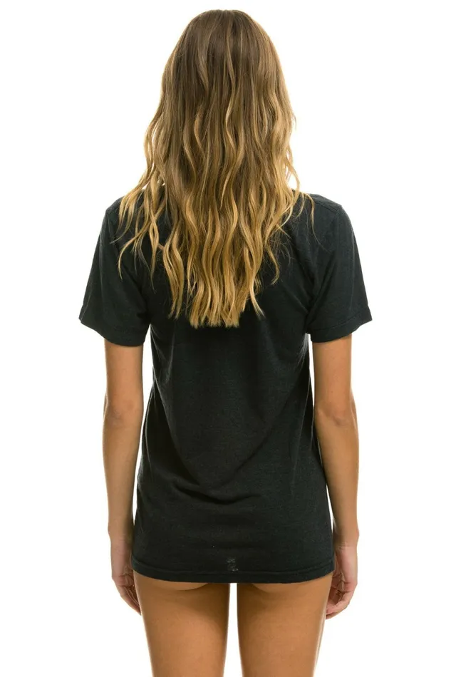 Women AVIATOR NATION ASPEN TEE 8211 CHARCOAL Aviator Nation UnisexTees Women AVIATOR NATION ASPEN TEE 8211 CHARCOAL Aviator Nation UnisexTees