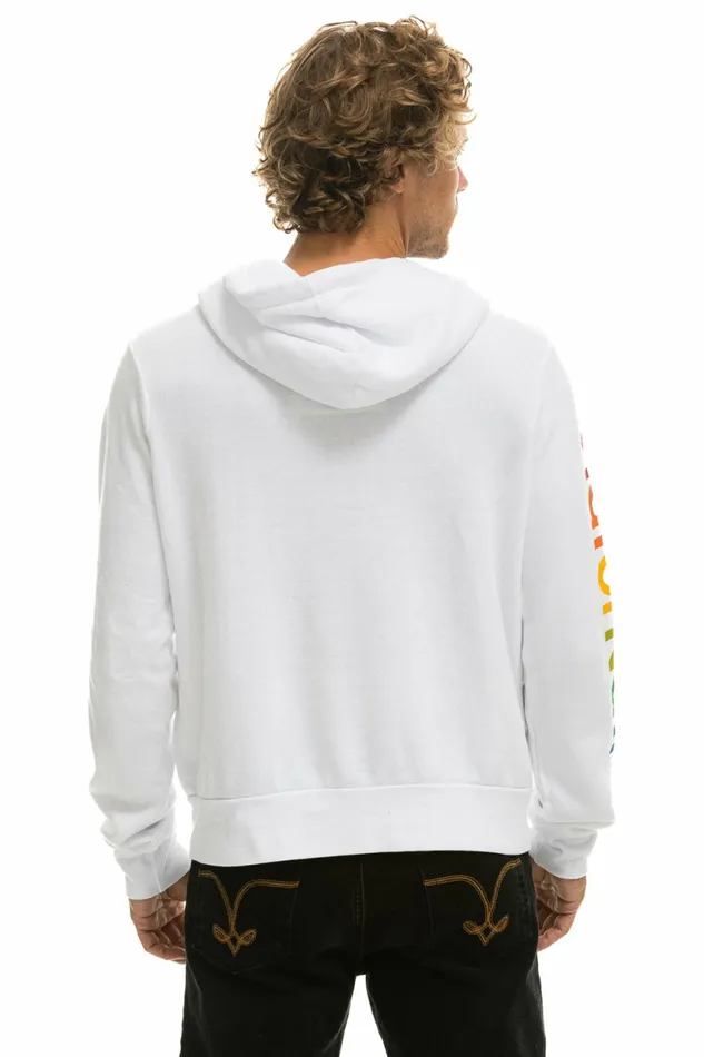 Women AVIATOR NATION HOODIE 8211 WHITE Aviator Nation Hoodies Women AVIATOR NATION HOODIE 8211 WHITE Aviator Nation Hoodies