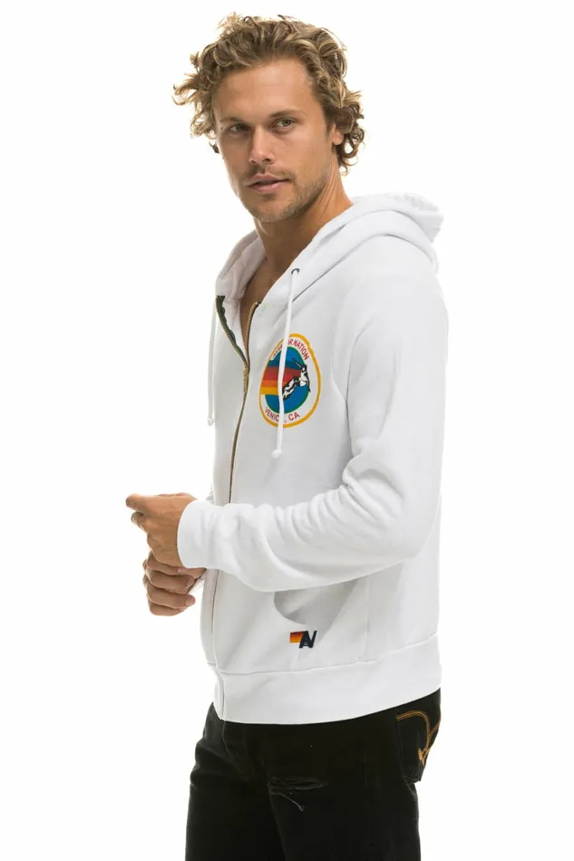 Women AVIATOR NATION HOODIE 8211 WHITE Aviator Nation Hoodies Women AVIATOR NATION HOODIE 8211 WHITE Aviator Nation Hoodies