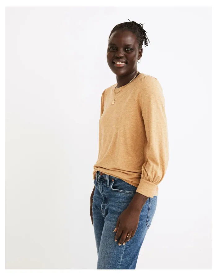 Women Avrina Top Toffee Madewell Tops and Shirts Women Avrina Top Toffee Madewell Tops and Shirts