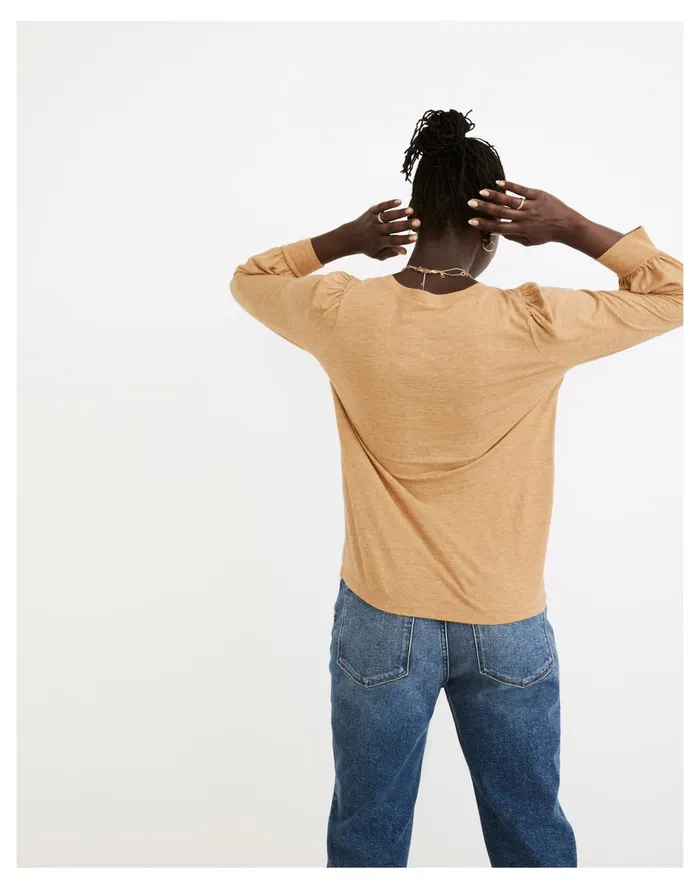 Women Avrina Top Toffee Madewell Tops and Shirts Women Avrina Top Toffee Madewell Tops and Shirts