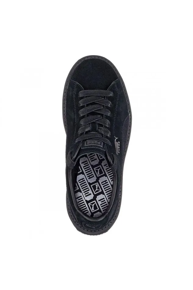 Women Basket Puma Sude Platform Trace Animal Black Brentiny Paris Sneakers