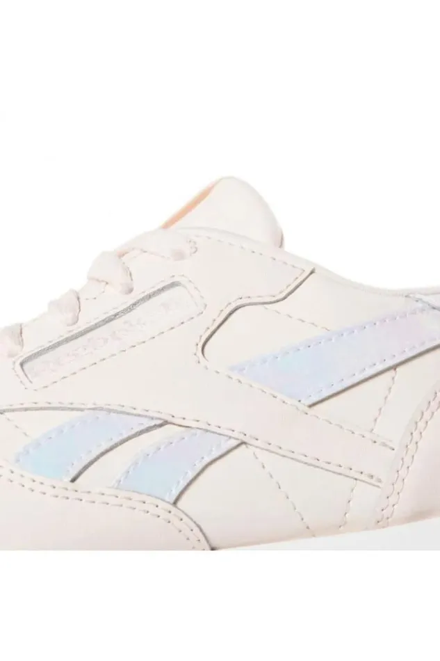 Women Baskets Reebok Classic Leather Rose Poudr Brentiny Paris Sneakers