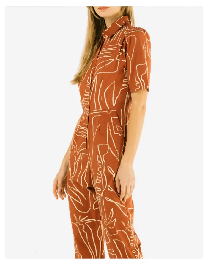 Women BEL KAZAN Kami Jumpsuit Walnut Madewell Jumpsuits and Overalls Women BEL KAZAN Kami Jumpsuit Walnut Madewell Jumpsuits and Overalls