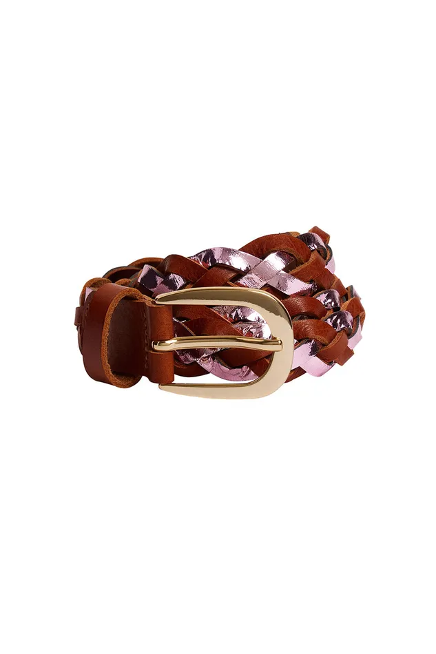 Women Belt Neptune EcureuilBlossom Ceinture Cuir Multicolore Des Petits Hauts Belts
