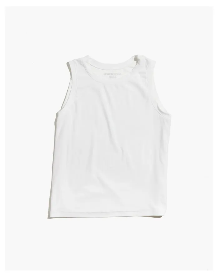 Women Beyond Yoga Balanced Muscle Tank In Featherweight Spacedye White Madewell Activewear Women Beyond Yoga Balanced Muscle Tank In Featherweight Spacedye White Madewell Activewear