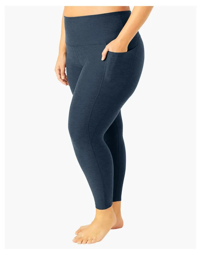 Women Beyond Yoga Plus Spacedye Out Of Pocket High Waisted Midi Legging Navy Madewell Activewear Women Beyond Yoga Plus Spacedye Out Of Pocket High Waisted Midi Legging Navy Madewell Activewear