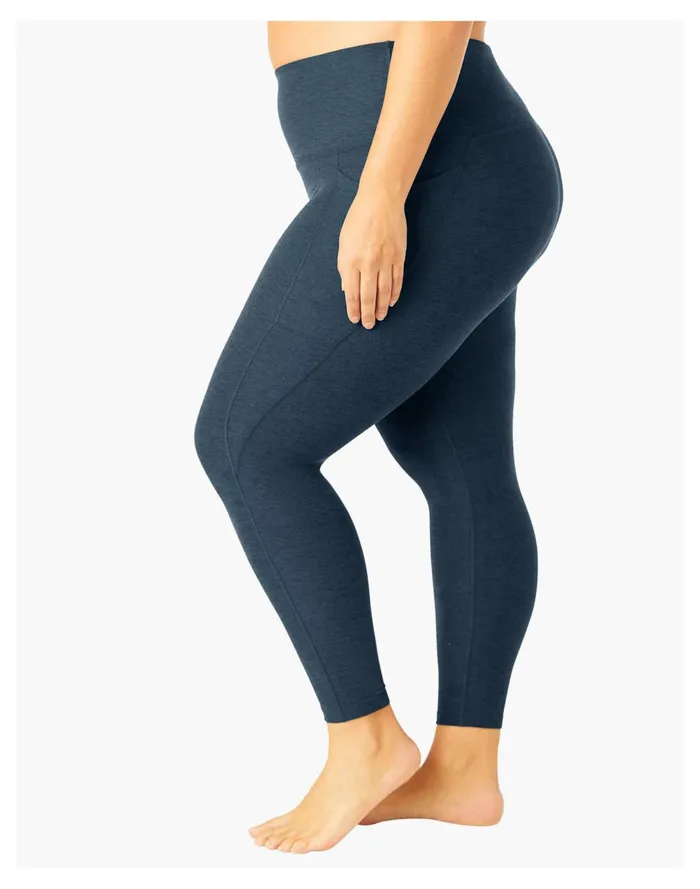 Women Beyond Yoga Plus Spacedye Out Of Pocket High Waisted Midi Legging Navy Madewell Activewear Women Beyond Yoga Plus Spacedye Out Of Pocket High Waisted Midi Legging Navy Madewell Activewear