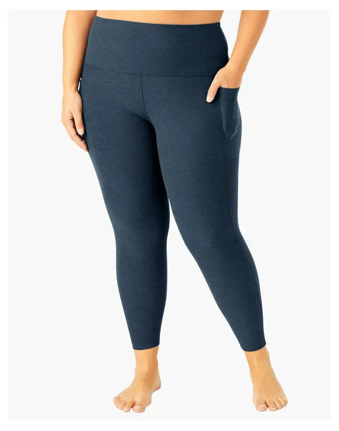 Women Beyond Yoga Plus Spacedye Out Of Pocket High Waisted Midi Legging Navy Madewell Activewear Women Beyond Yoga Plus Spacedye Out Of Pocket High Waisted Midi Legging Navy Madewell Activewear