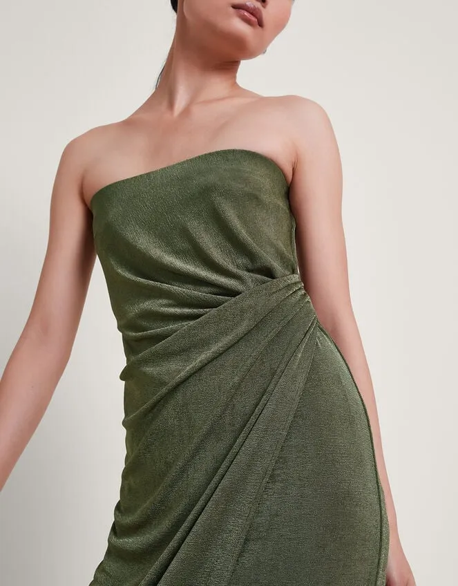 Women Billi Bandeau Dress Green Monsoon Dresses