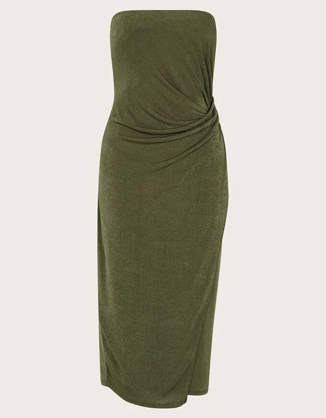 Women Billi Bandeau Dress Green Monsoon Dresses