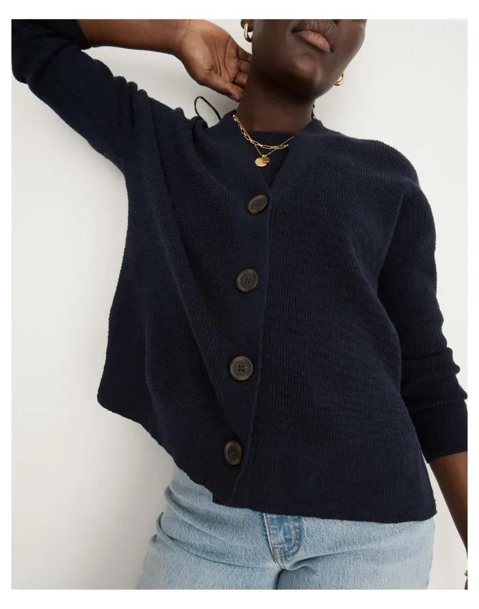 Women Birchmoor Cardigan Sweater Heather Midnight Madewell Sweaters Women Birchmoor Cardigan Sweater Heather Midnight Madewell Sweaters