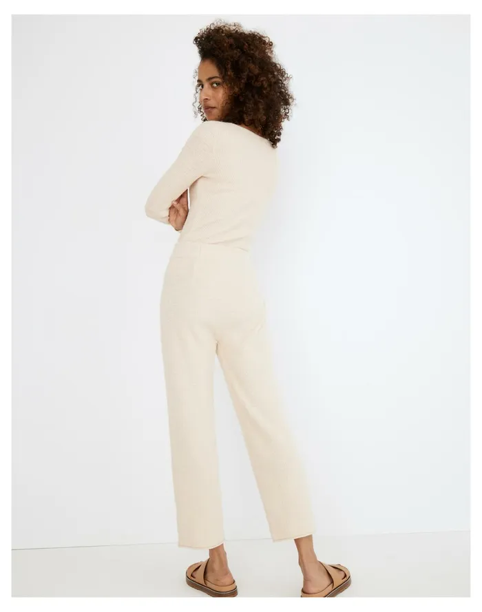 Women Birchmoor Sweater Pants Heather Oatmeal Madewell Sweaters Women Birchmoor Sweater Pants Heather Oatmeal Madewell Sweaters